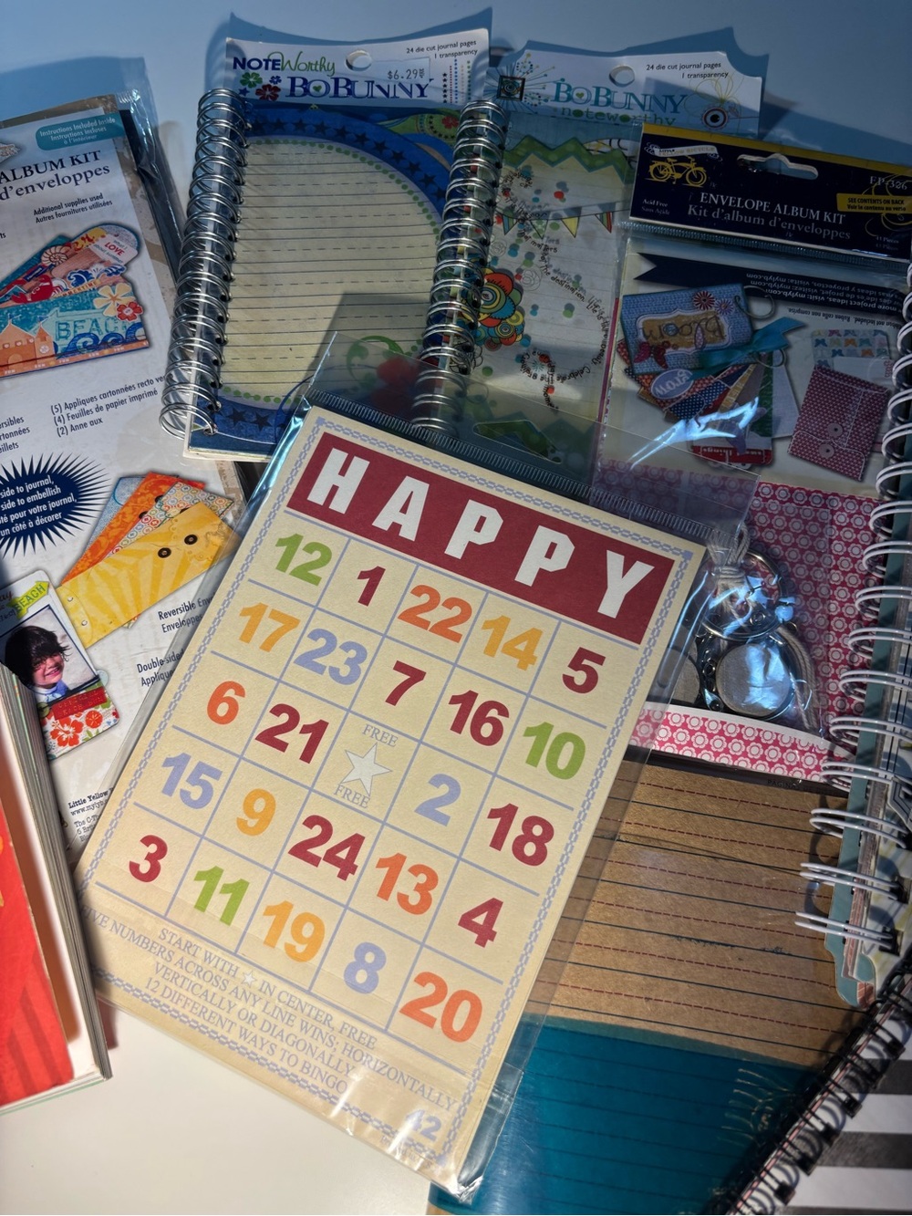 Mini Album - Assorted Notebooks, Stickers and Inserts - Picture 3 of 5